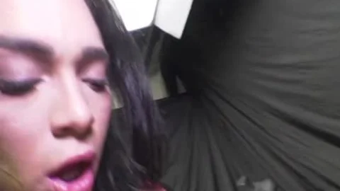 tranny Hanna Rios Seduces And bonks The Painter bareback