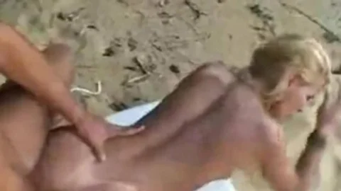 Tayla drills In The Beach