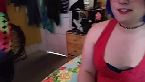 Trans girl Roleplay Deepthroat pooper W horny (not) grand-dad