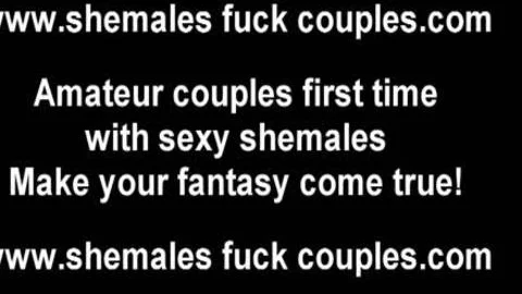 I Found A tranny To Join In With Us