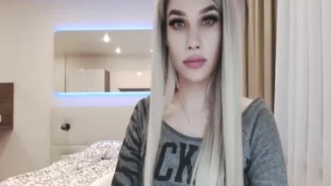 delicious blonde shelady CuMMiNG On web camera! By L7P