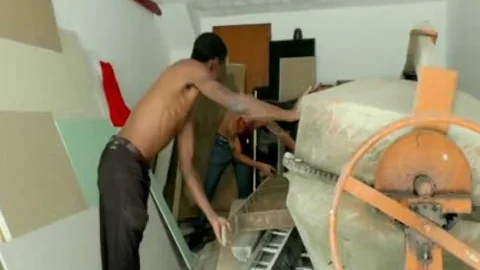 'TS Bombshell Luana Costa receives Railed By Construction Workers Till that babe Cums'