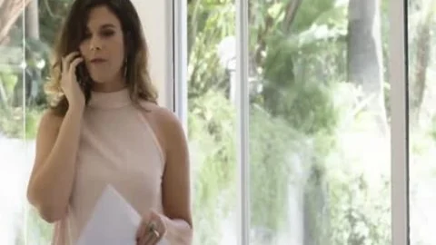 breasty brunette hair TS Kendall Penny Cheats With one greater amount Hung