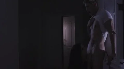 busty Ts Melanie Brooks sucks A guy cock Expertly
