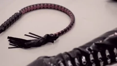 Latex ladyboy bangs villein