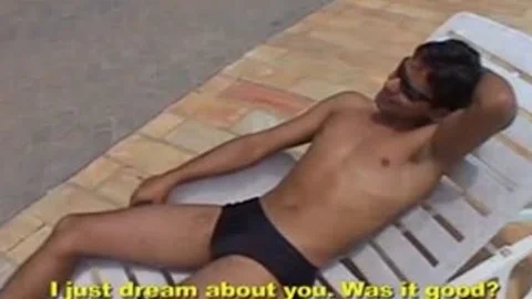man Gives A Rimjob before shemales butthole