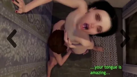 Nailed rough accompanied by teen chick