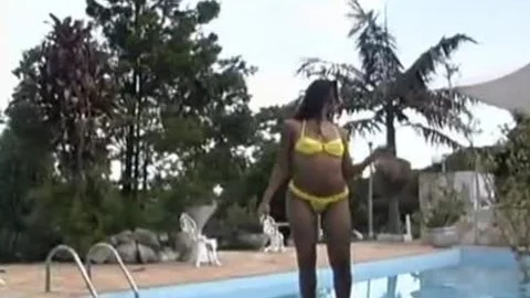 shelady gets plowed And sucked In The Pool - Shock Wave
