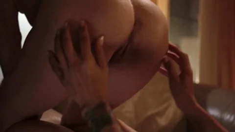 Trans Sensual: Aiden Ashley voyeur creampie sex tape