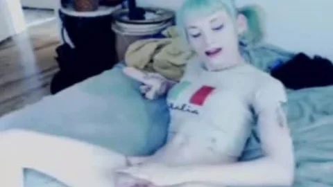 Punk TS Toying With butthole