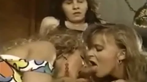 A Hermaphrodite And Two girls