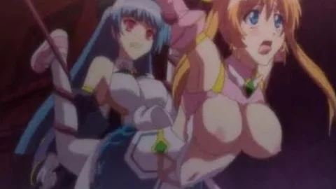 anime coed with big melon breasts hard banged by shemale anime