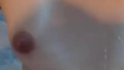 fine blond shemale Rubs Her Hard penis