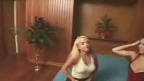 ladyboy And Tart Petting And Sex On A sofa