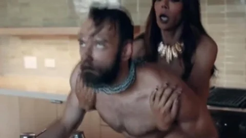 new Stepson gets His anal unprotected pound By His TS Stepmother