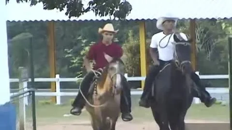 TS kinky Carla Fael With Cowboys..