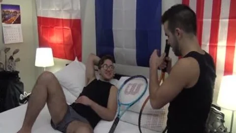 FTM dong Ari Koyoto Teased By Vibe After charming Deepthroat blowjob