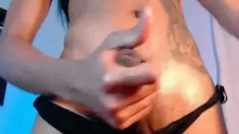 astonishing semen flow From large 10-Pounder Trans