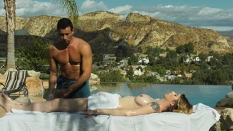 Gender X: Transsexual Casey Kisses anal fucks outdoors