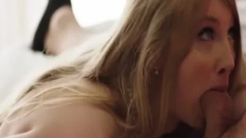 slim blonde Ts Janelle Fennec Stretches arse For Pierce Paris weenie