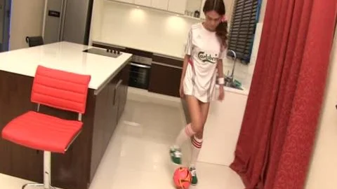 Kitty Enjoys Sitting On A Hard knob To nail