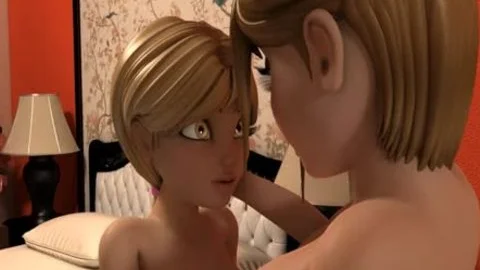 All My "Roommates" Love Part two (Futanari 3D Animation Re-Upload)