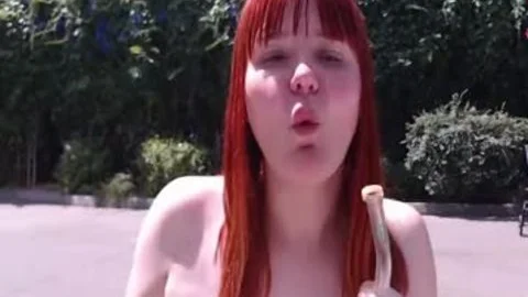 Redhead Femboy Teasing webcam Solo
