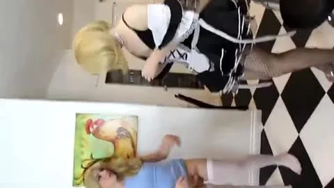 Gurl bangs Gurl In The Kitchin.