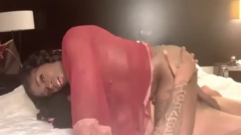 slutty ebon Ygirl Know How To Take Care Of Her dude