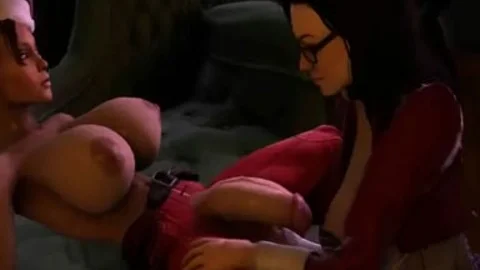 3D Christmas shelady Porn