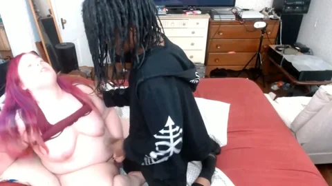 black ladyman Cums On large attractive woman ladyboy pantoons
