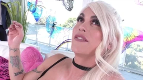 TS Factor: Domino Presley raw rimming porn