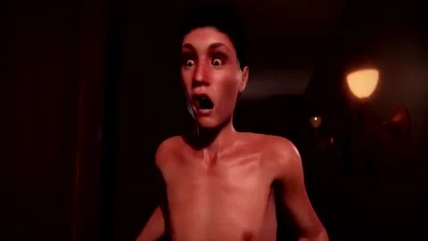 Tranny masturbating 3d