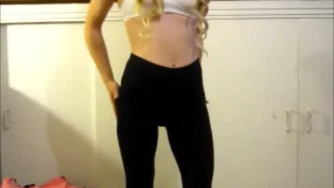 young Sissy With large penis Rubs On web camera