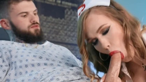 Trans Angels: Tattooed Prisoner Plays with Big Tits