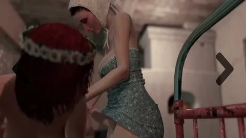 3D Futanari shelady Animation With Dickgirls